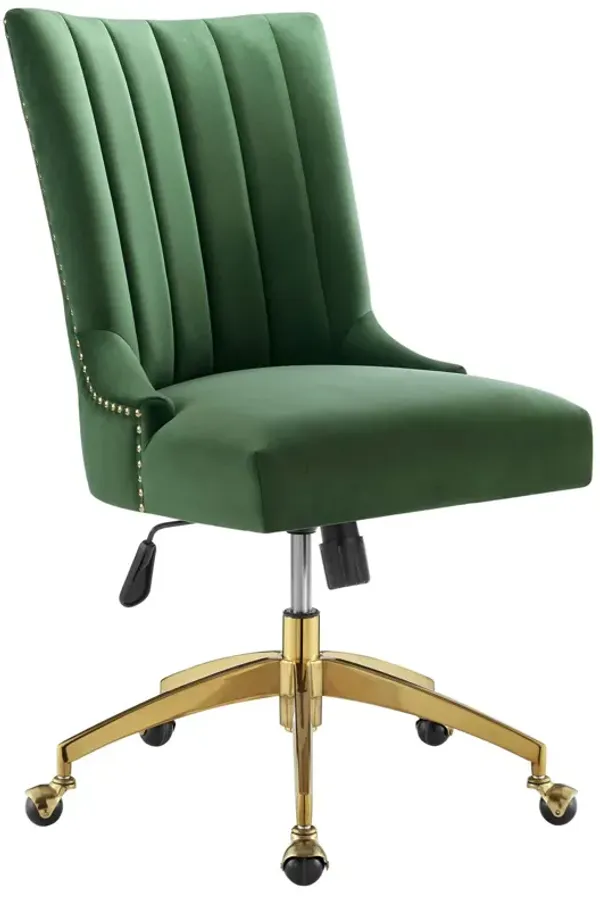 Modway Furniture - Empower Channel Tufted Performance Velvet Office Chair