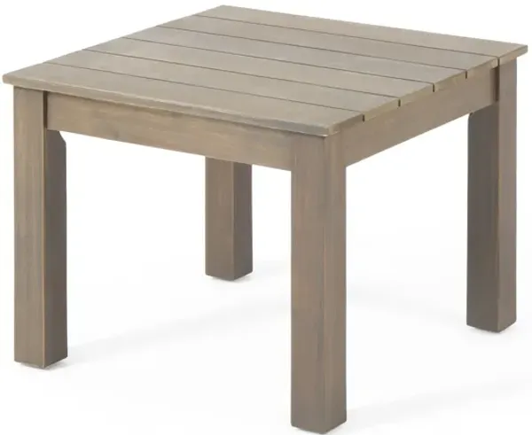 Merax Modern Wooden Square Side Table Coffee Table