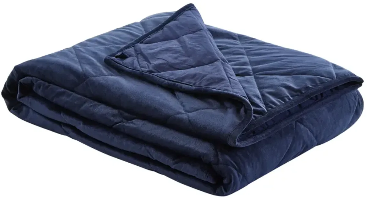 Cozy Tyme Hamidi 2 in 1 Warm & Cool Weighted Blanket 6 Pound 41"x60"