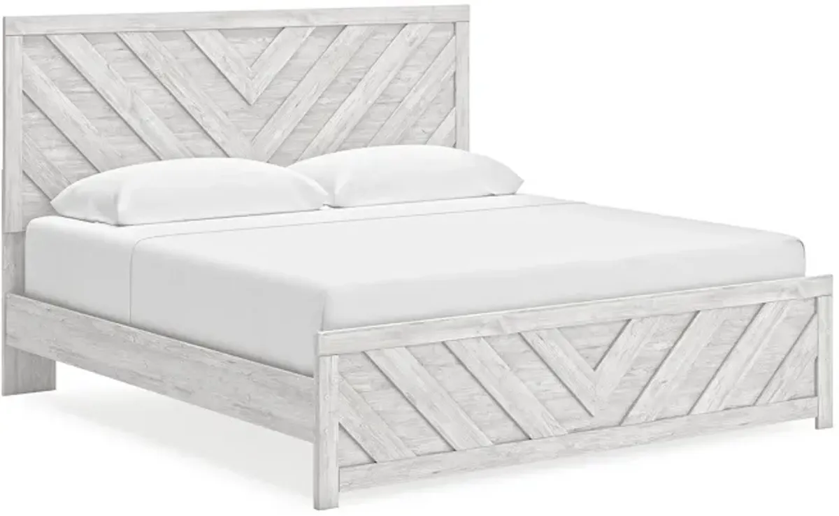 Cayboni King Panel Bed