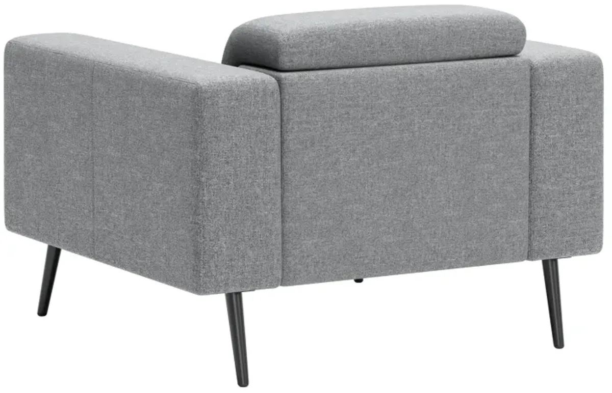 Milan Armchair Dark Gray