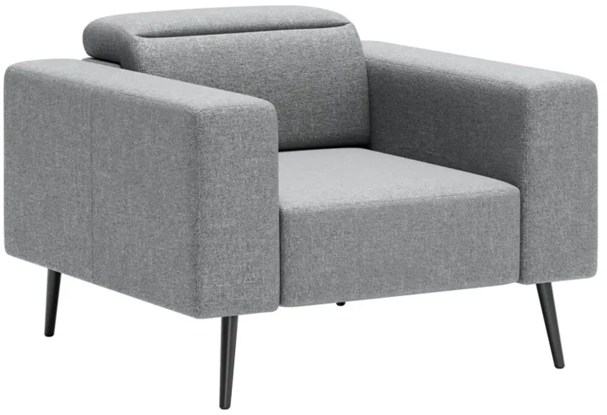 Milan Armchair Dark Gray