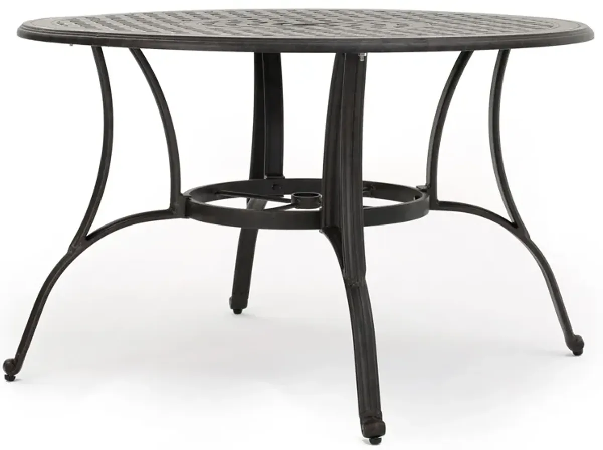 Enchanting Lattice Dining Table A Timeless Focal Point for Your Patio