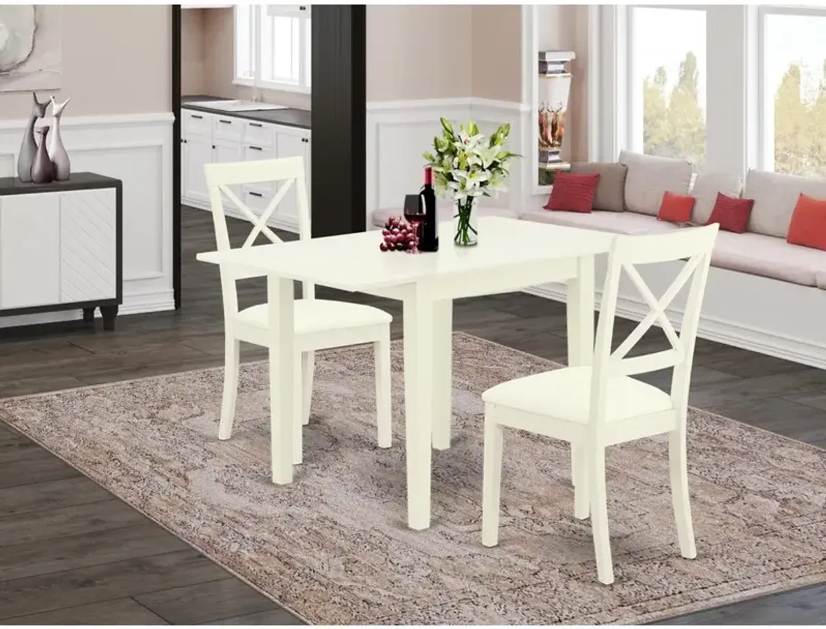 Dining Room Set Linen White