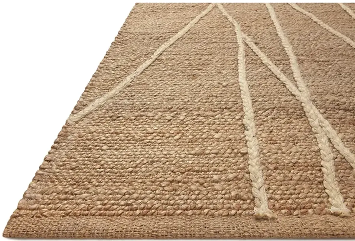 Bodhi BOD03 Natural/Ivory 3'6" x 5'6" Rug