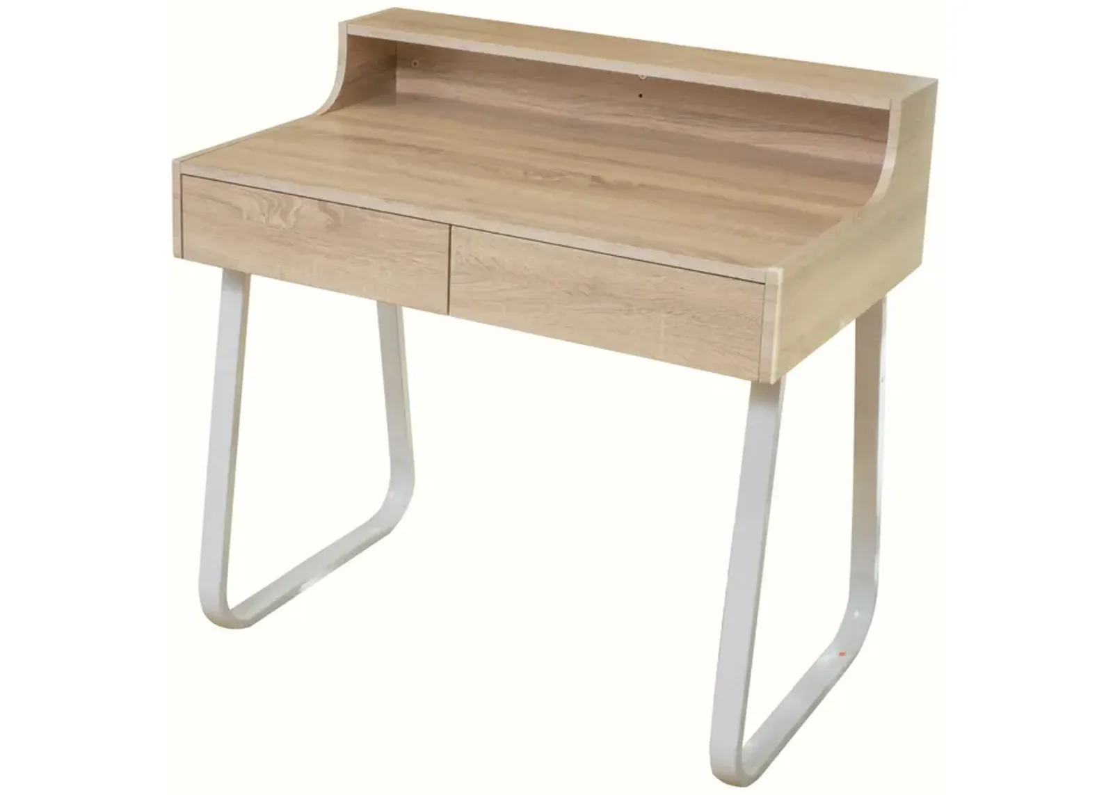 Seanan Oak Office Desk Style, Functionality, and Ample Storage