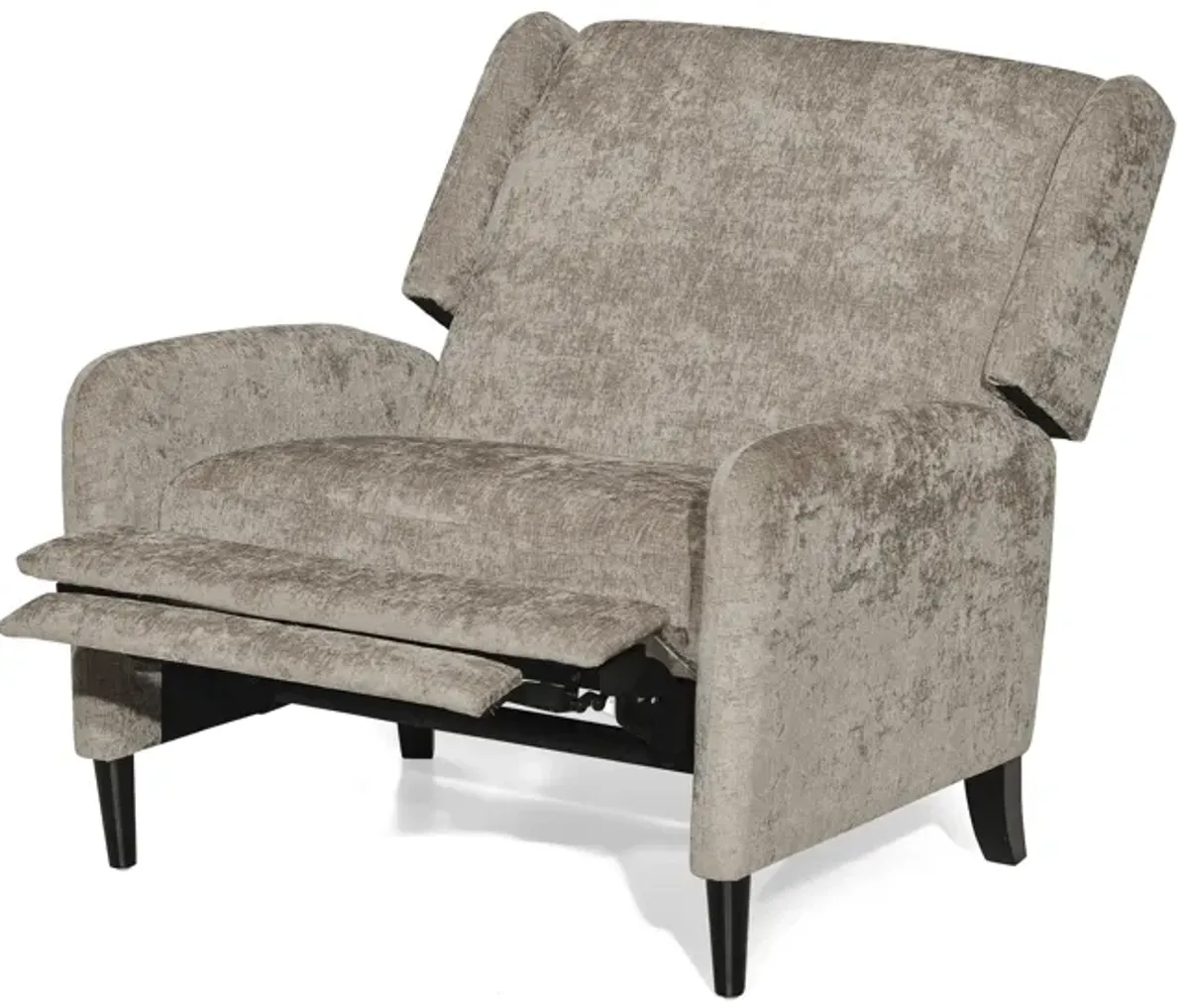 Merax Textured Fabric Push Back Wide Recliner