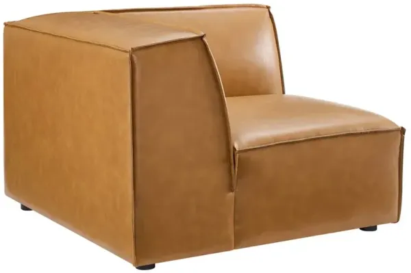 Modway Restore Vegan Leather Sectional Sofa Corner Chair