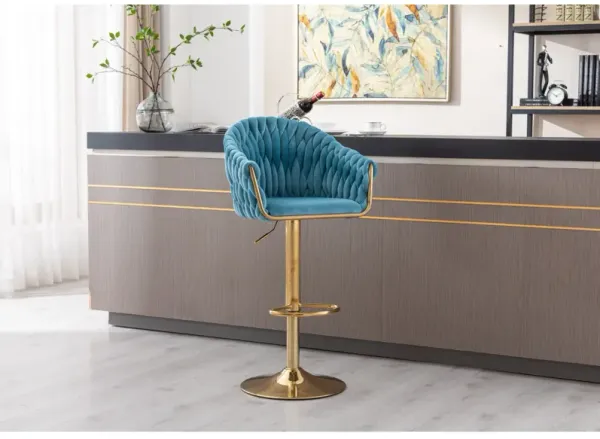 Vintage Bar Stools With Back And Footrest Counter Height Dining Chairs