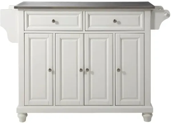 Cambridge Stainless Steel Top Full Size Kitchen Island/Cart