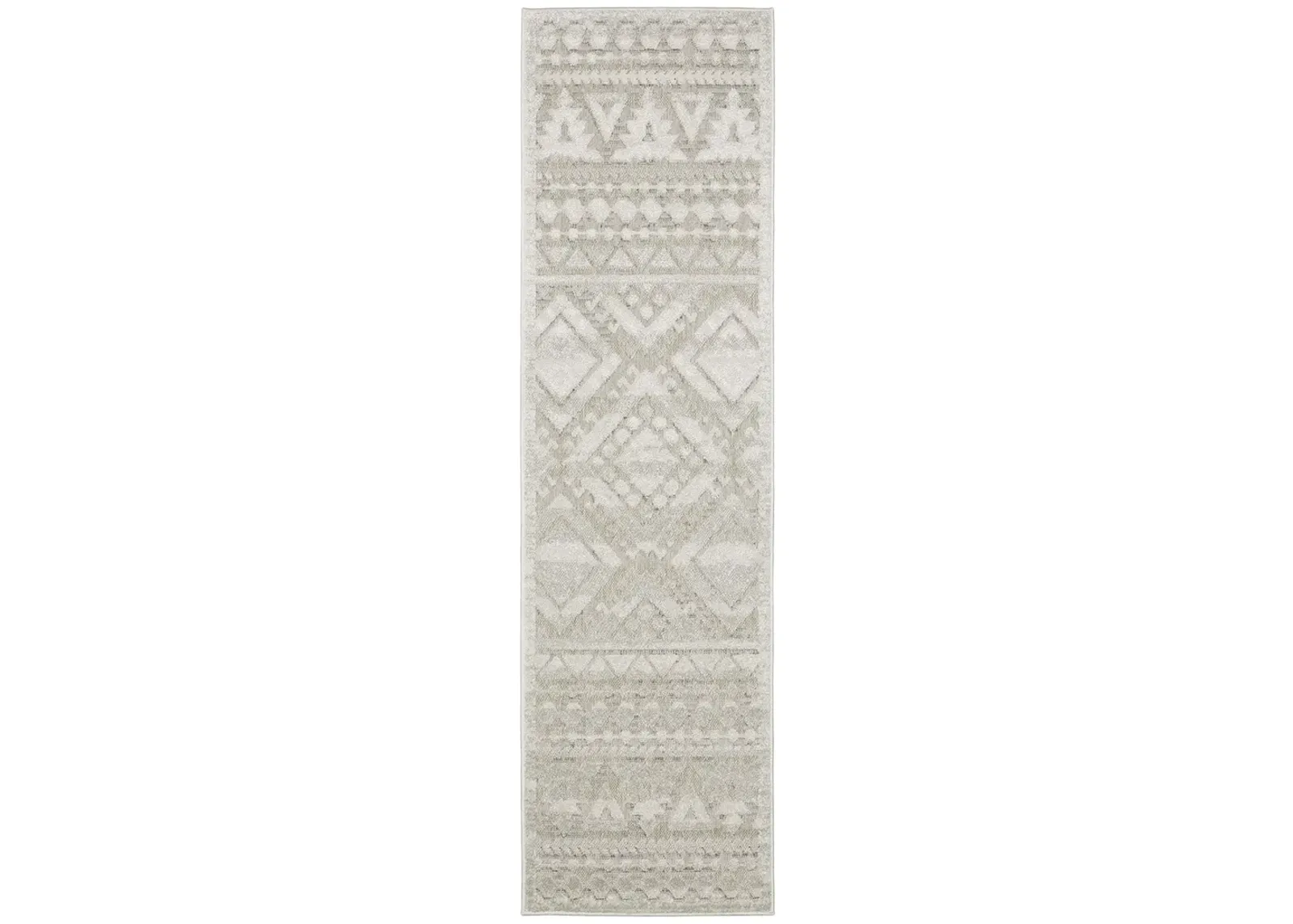 Tangier 2'3" x 7'6" Beige Rug