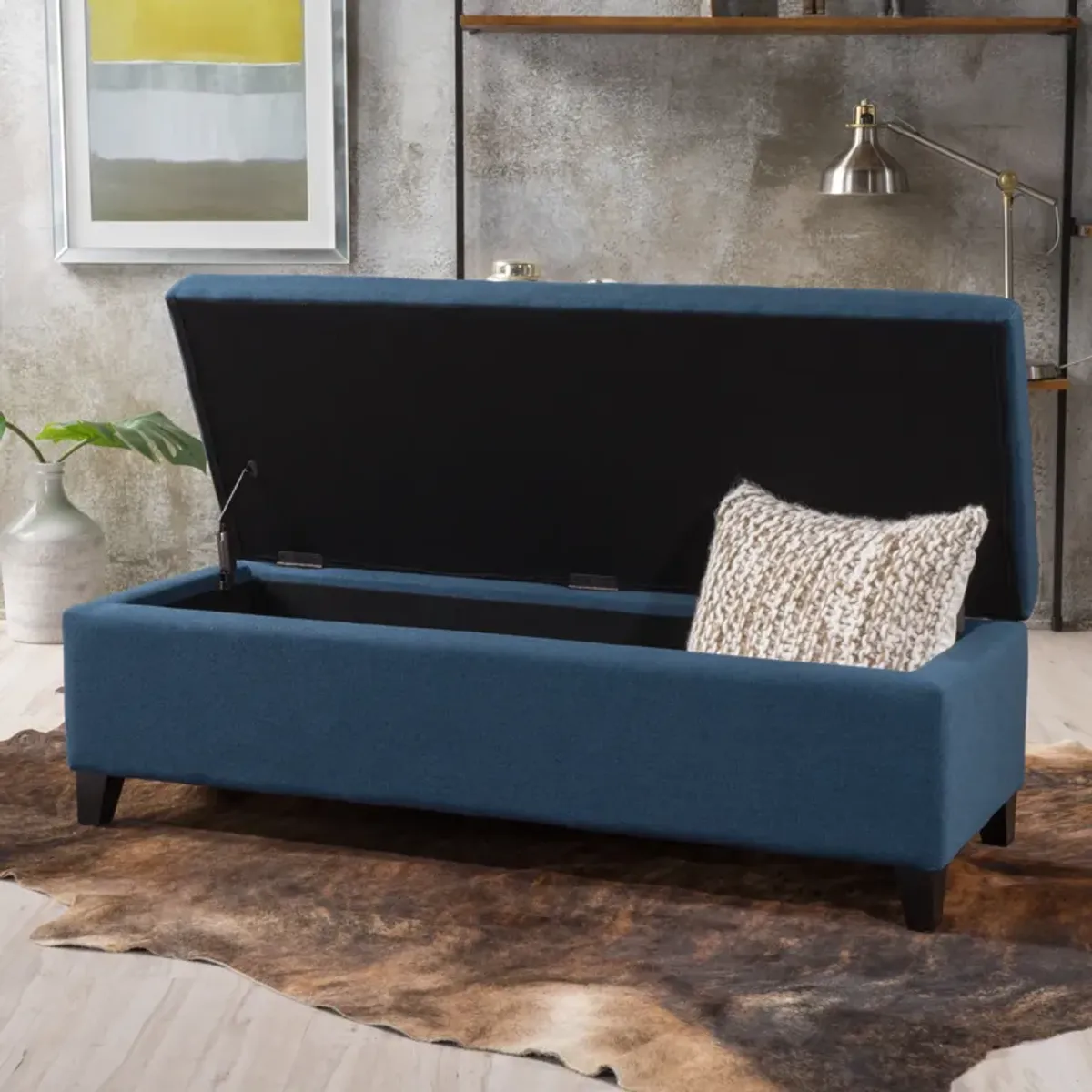 Merax Modern Storage Ottoman Bench