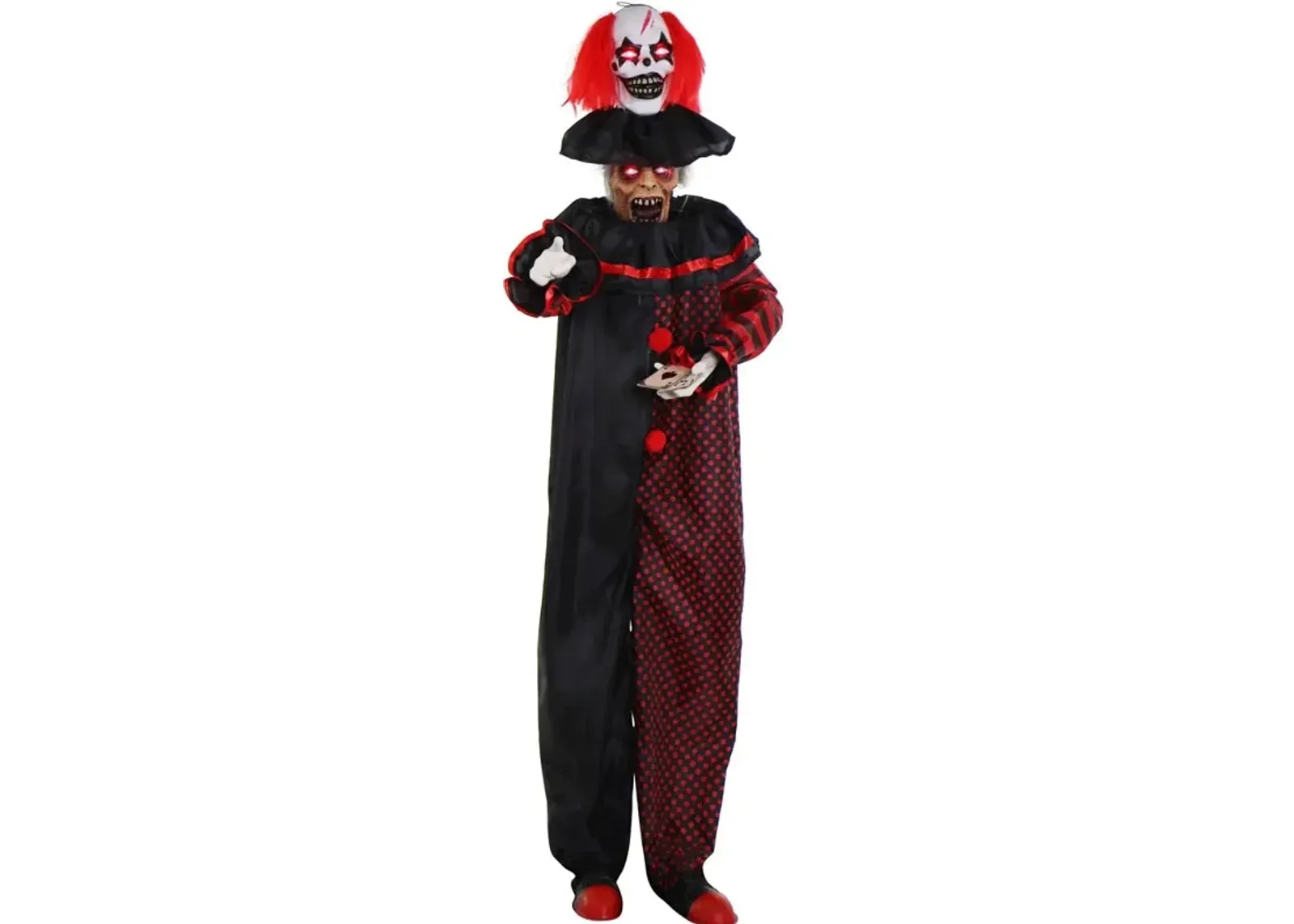 Haunted Hill Farm 6FT Standing Animated Popup Surprise Clown