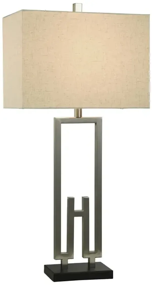 Modern Open-Frame Lamp