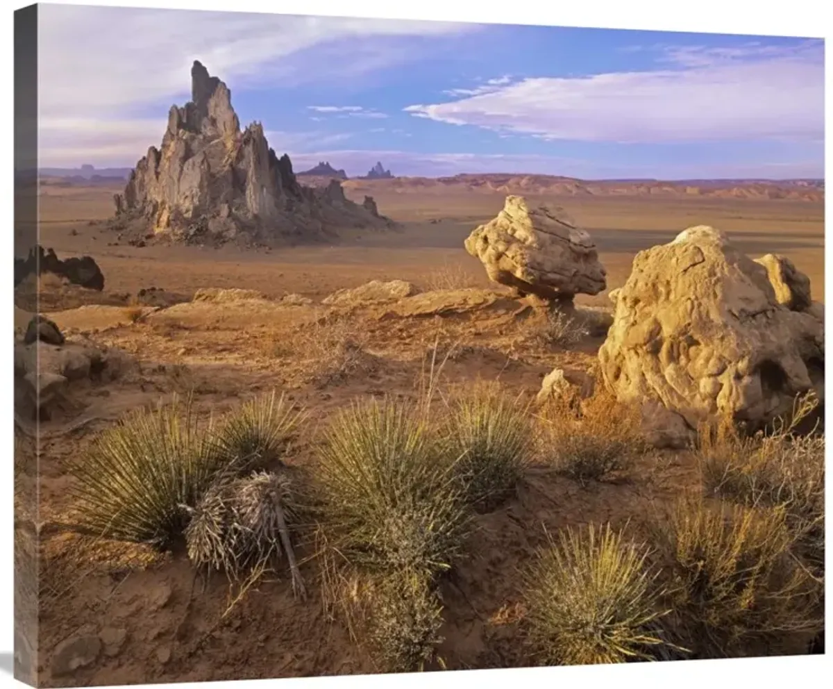 Church Rock, Monument Valley, Arizona-Canvas Art-30x24.9