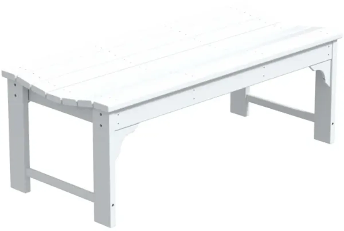 WestinTrends Backless All-Weather Outdoor Bench