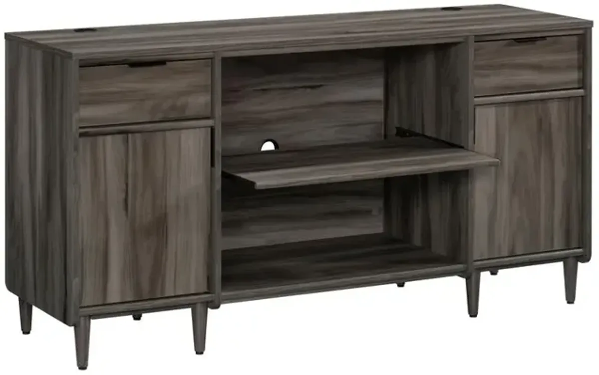 Sauder Clifford Place Credenza  Jet Acacia