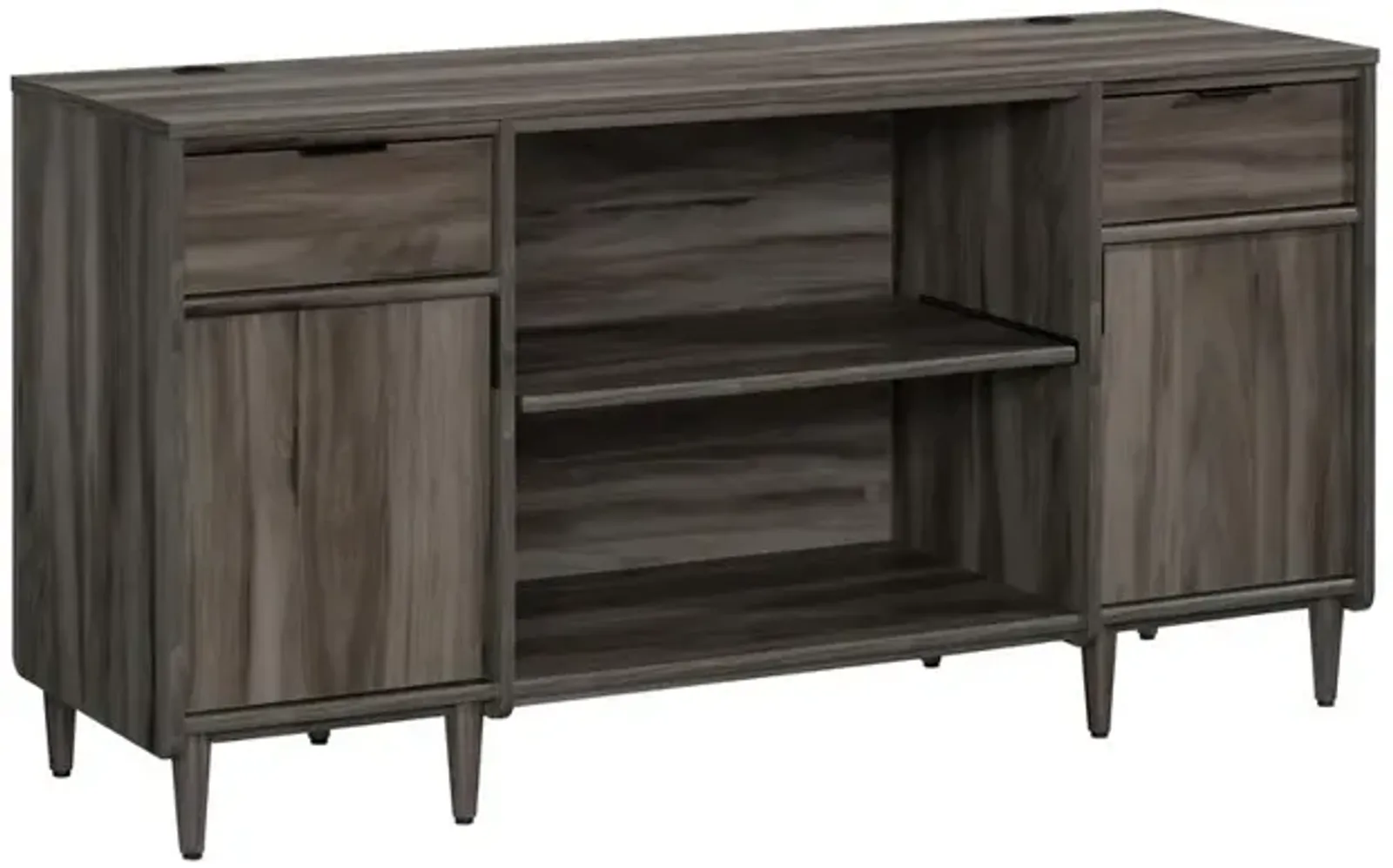 Sauder Clifford Place Credenza  Jet Acacia