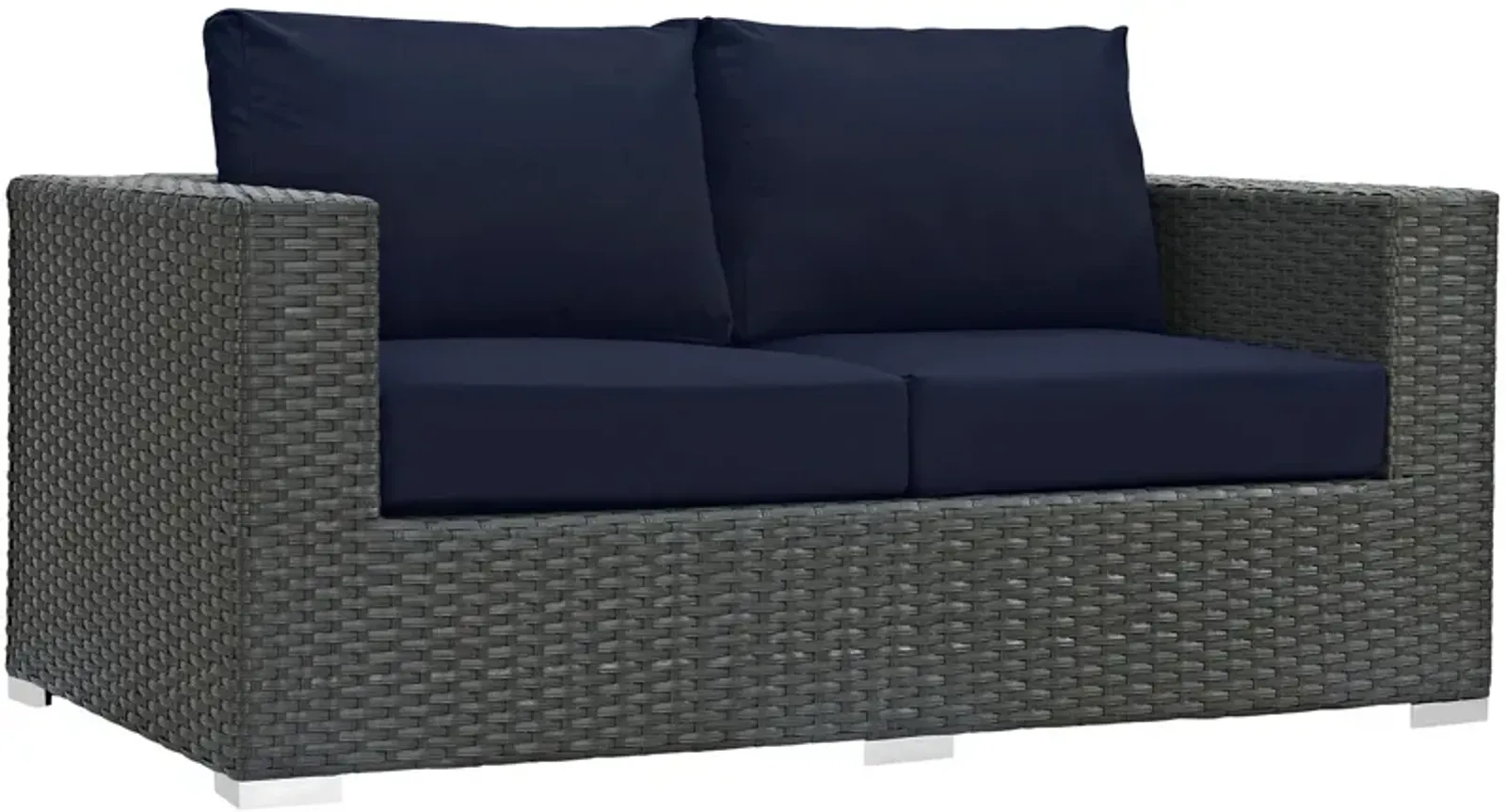 Modway - Sojourn Outdoor Patio Sunbrella® Loveseat Canvas