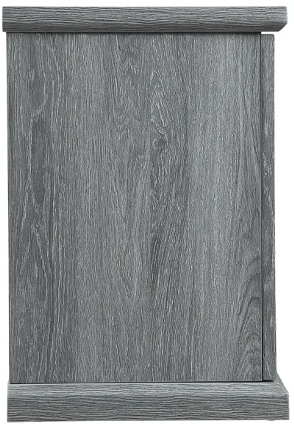 Franklin Gray TV Stand with Electric Fireplace