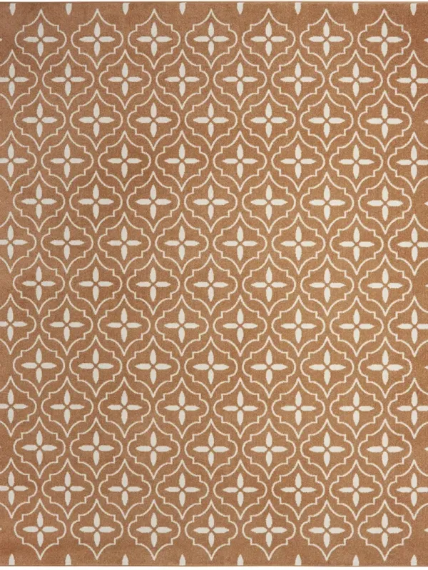 Nourison Essentials NRE04 Copper 6' x 9' Rug