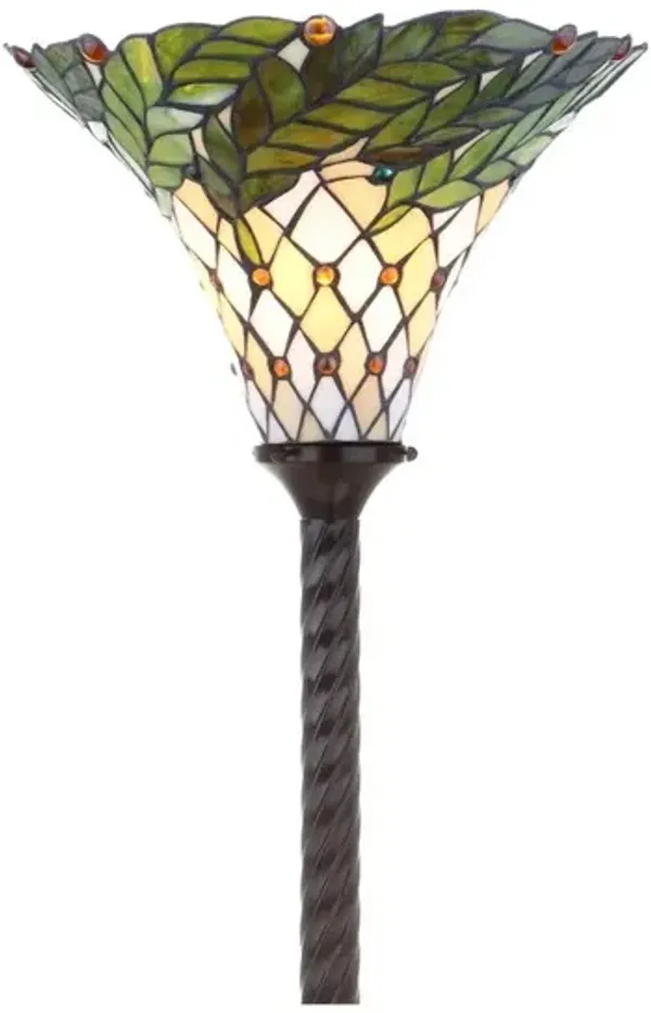 Botanical Torchiere LED Floor Lamp