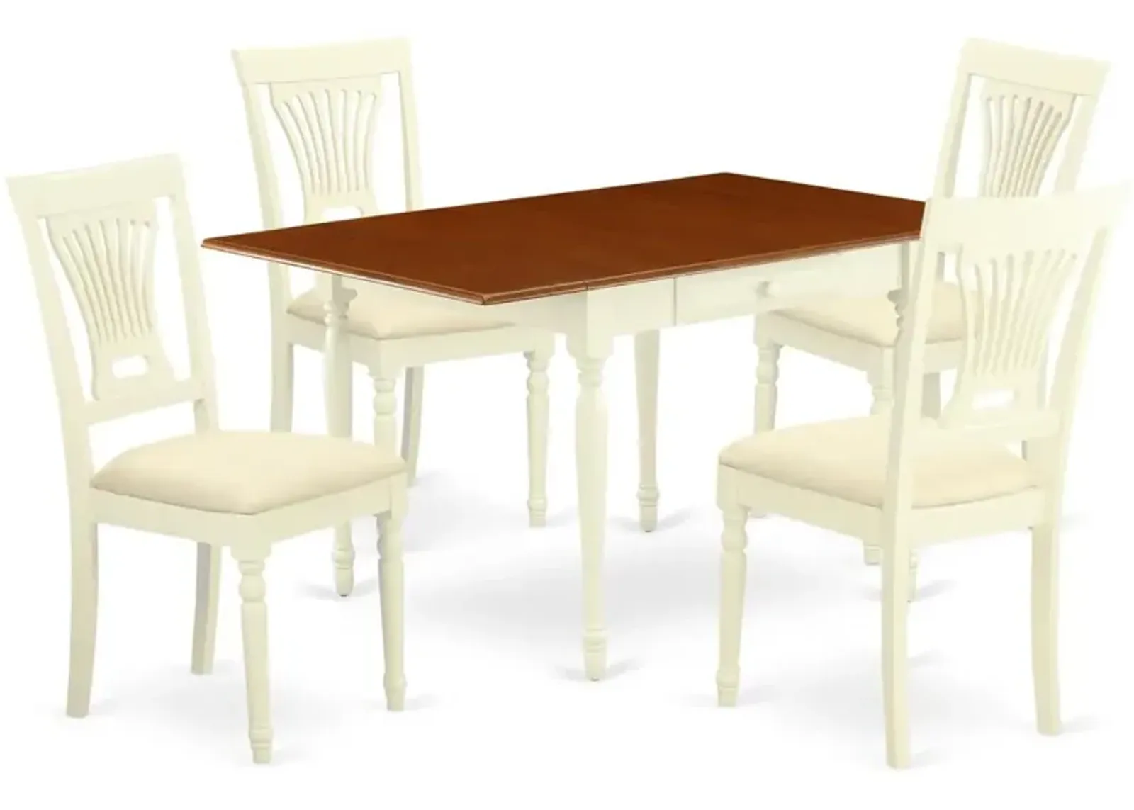 Dining Room Set Buttermilk & Cherry