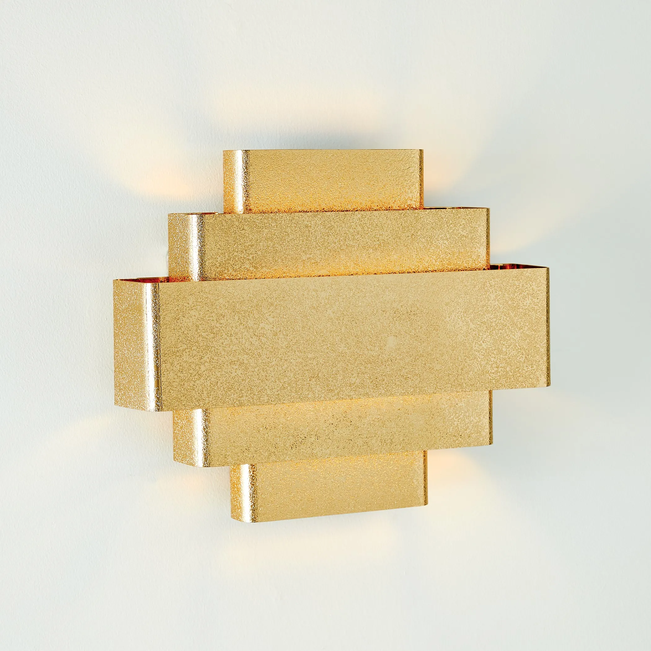 Rectangular Babylon Sconce Hardwire