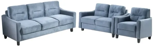 Merax Modern Velvet Chair Sofa Set