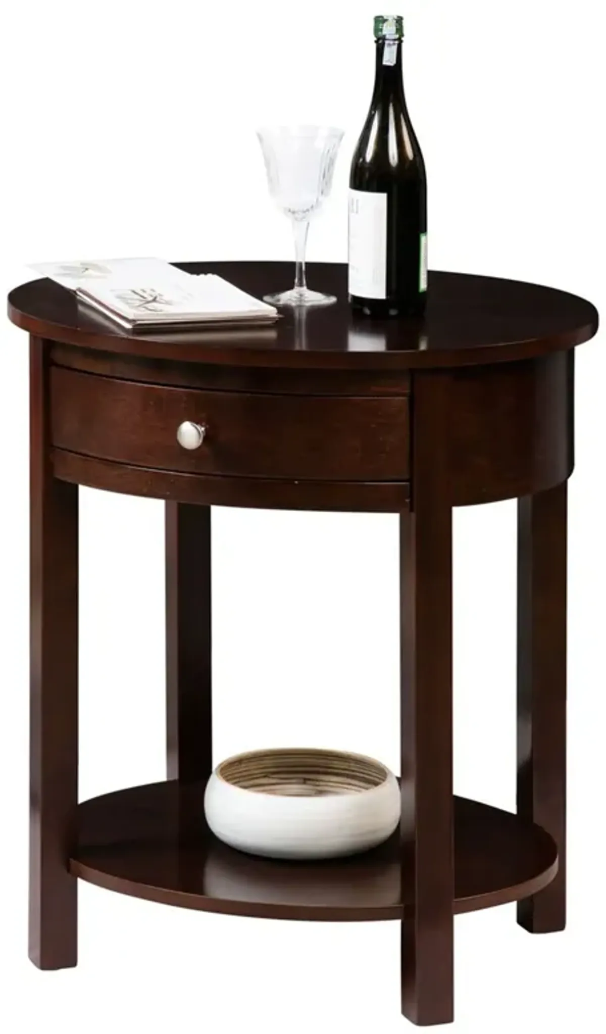 Convenience Concepts Classic Accents Cypress End Table, Espresso