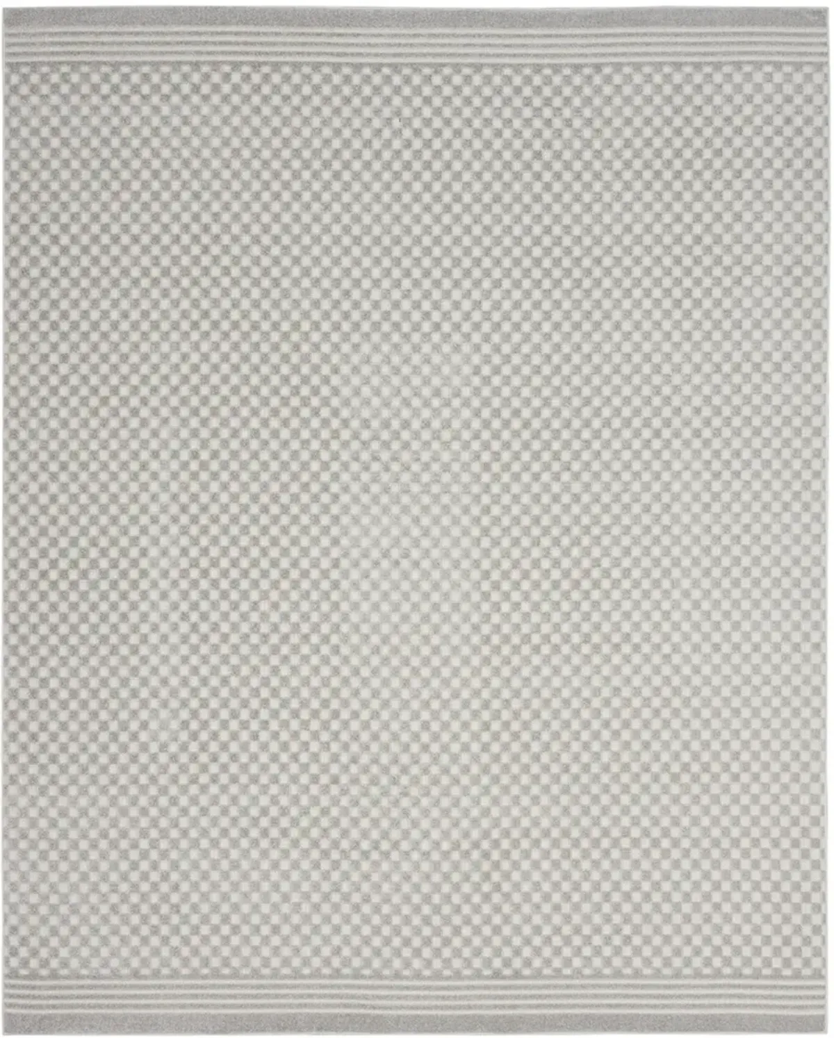 Care Free CAF02 Light Gray 7'10" x 9'10" Rug