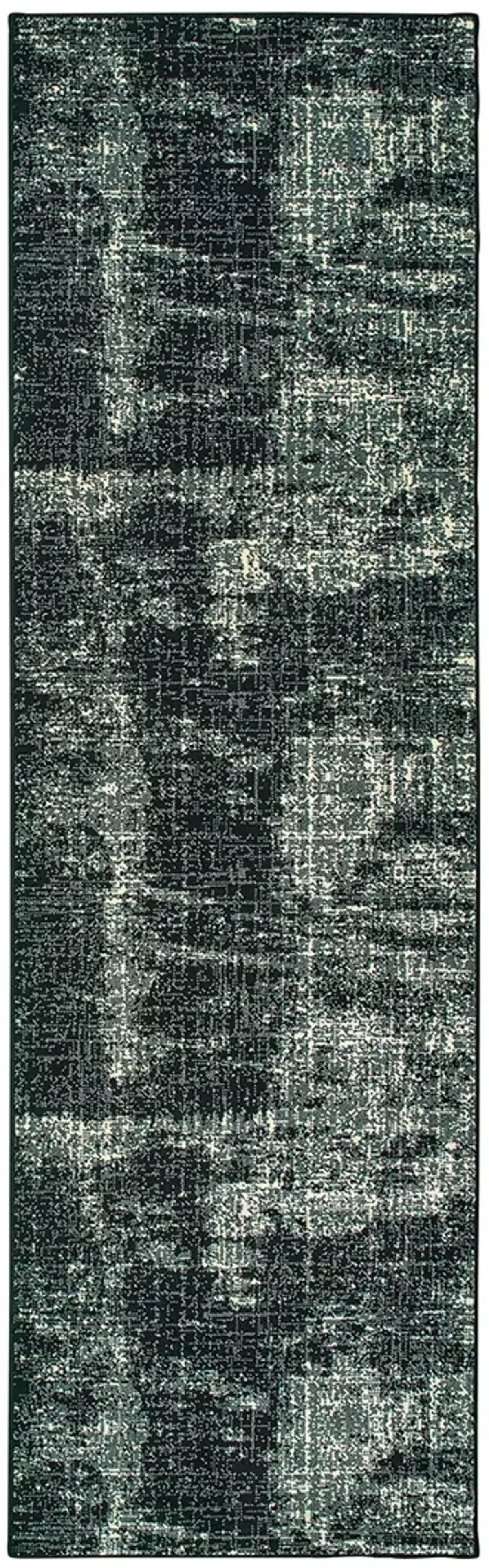 Luna 2'3" x 7'6" Black Rug