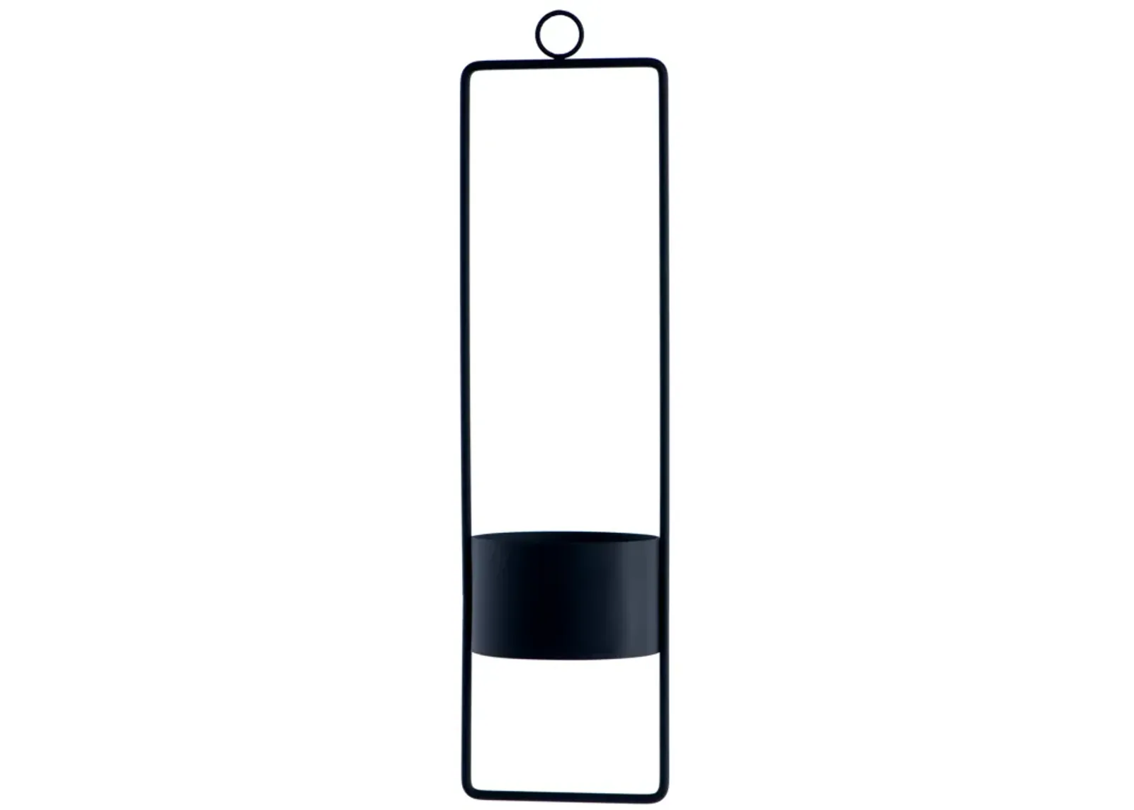 Upright Hanging Planter-small-black