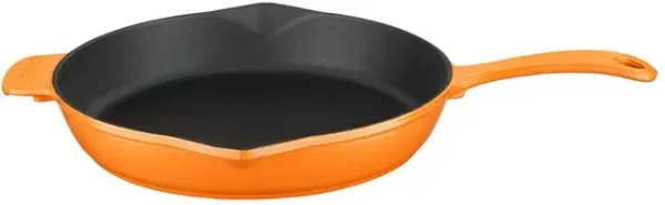 Cast Iron dia.11" h:2" Round Cast Iron Skillet