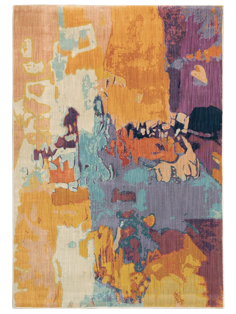 Xanadu 6'7" x 9'6" Orange Rug