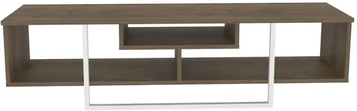 Decorotika Asal 59 Tv Stand - Walnut White