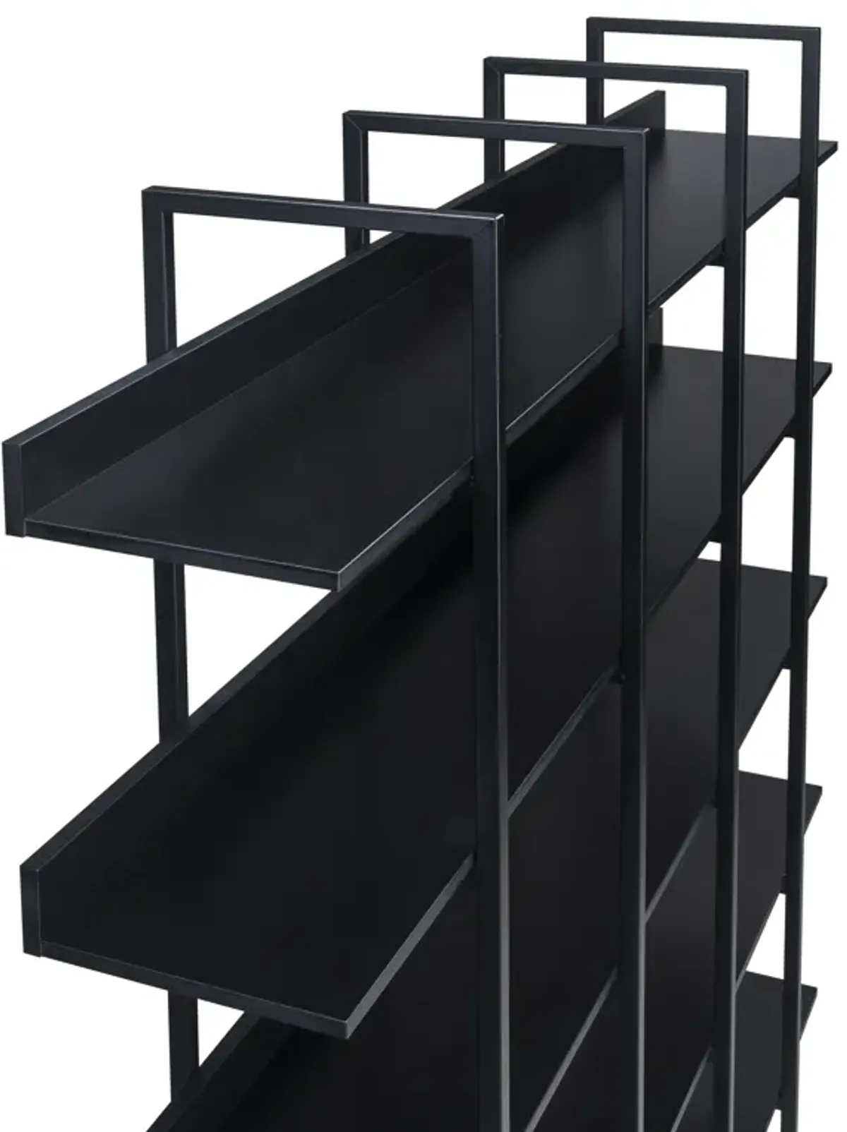 Merax Industrial  5 Tier Bookcase Open Bookshelf