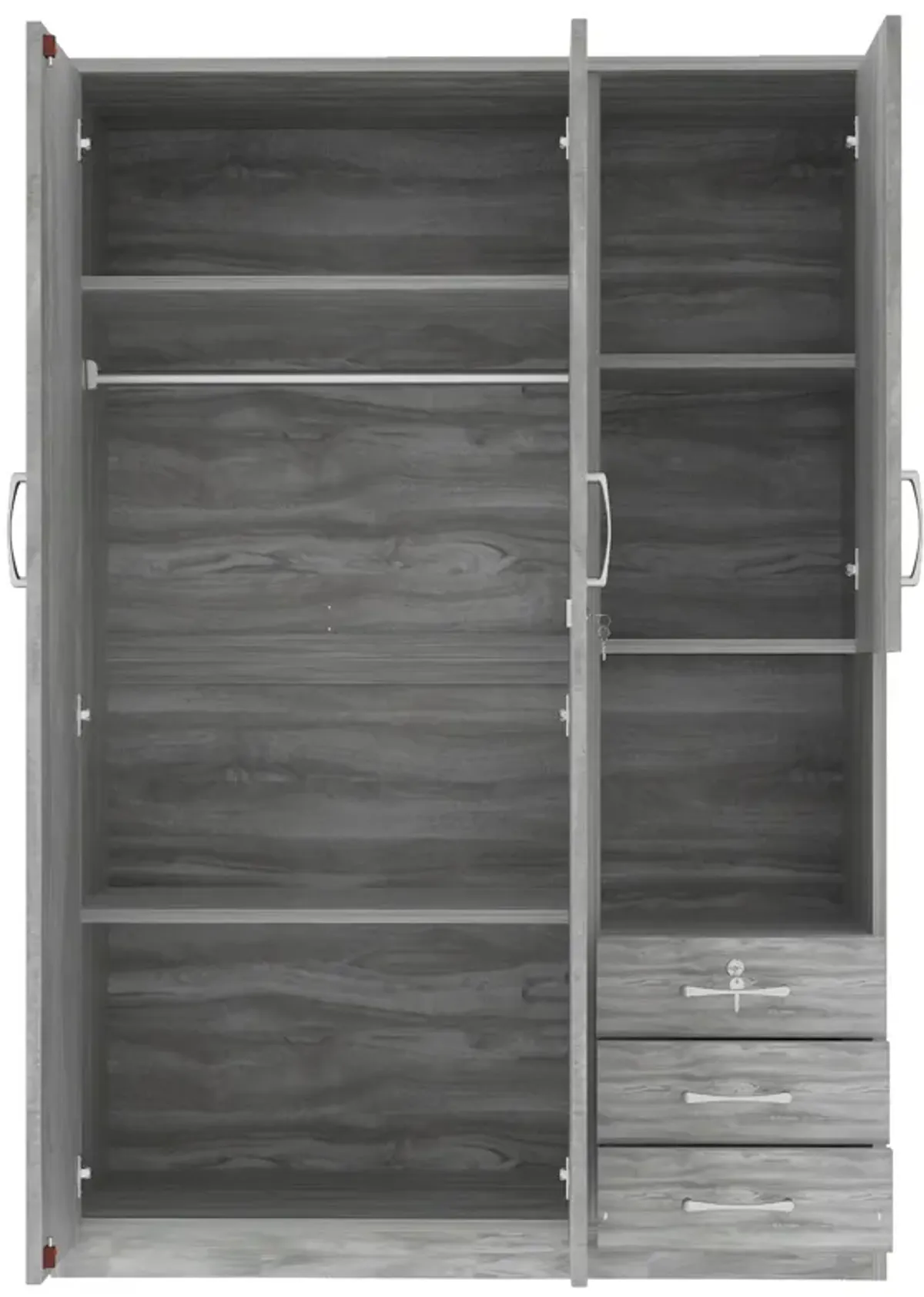 Merax Wooden Wardrobe Closet with 2 Doors