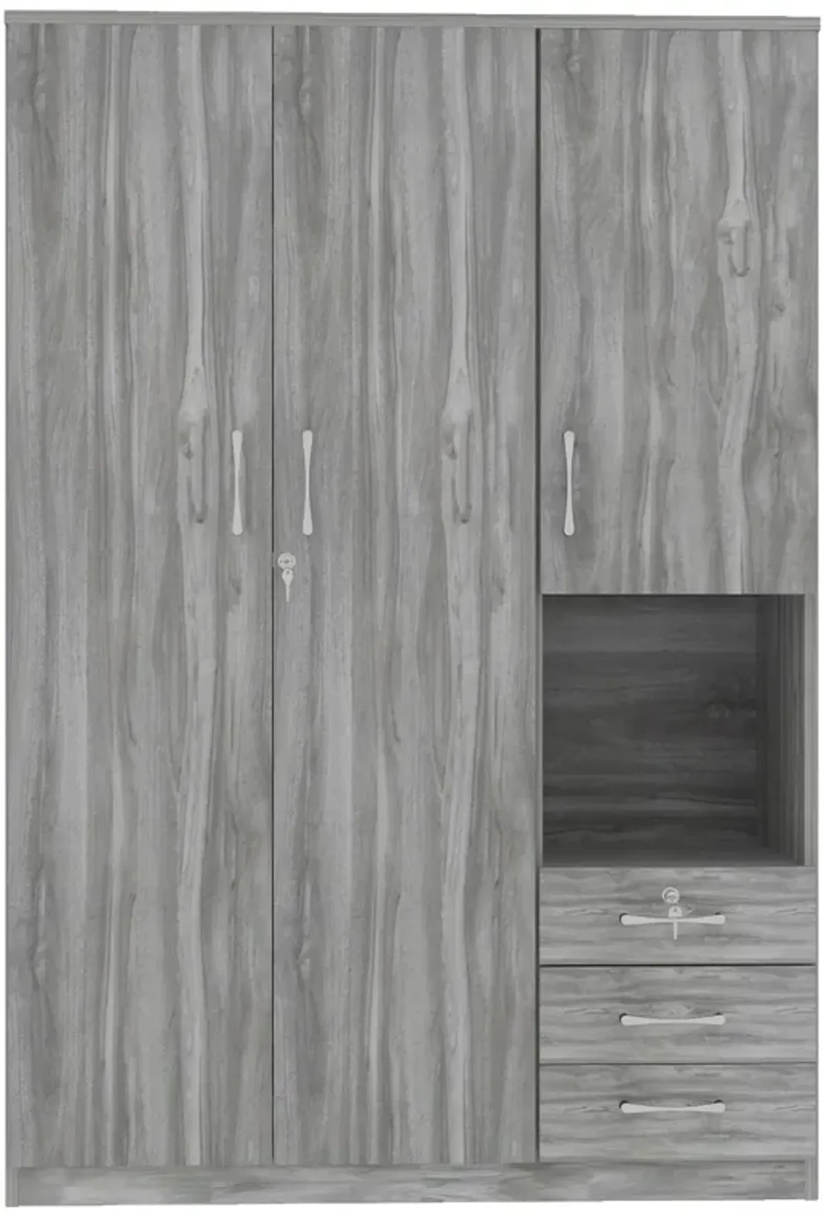 Merax Wooden Wardrobe Closet with 2 Doors