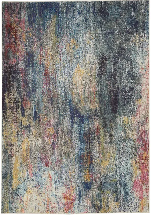 Celestial CES16 Multicolor 5'3" x 7'3" Rug