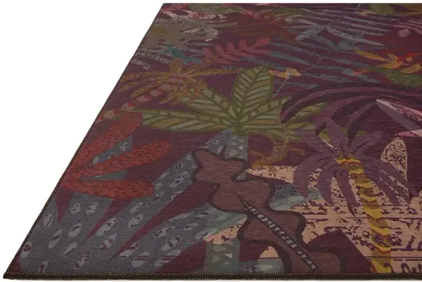 Pisolino PSO05 Merlot/Multi 8'6" x 11'6" Rug