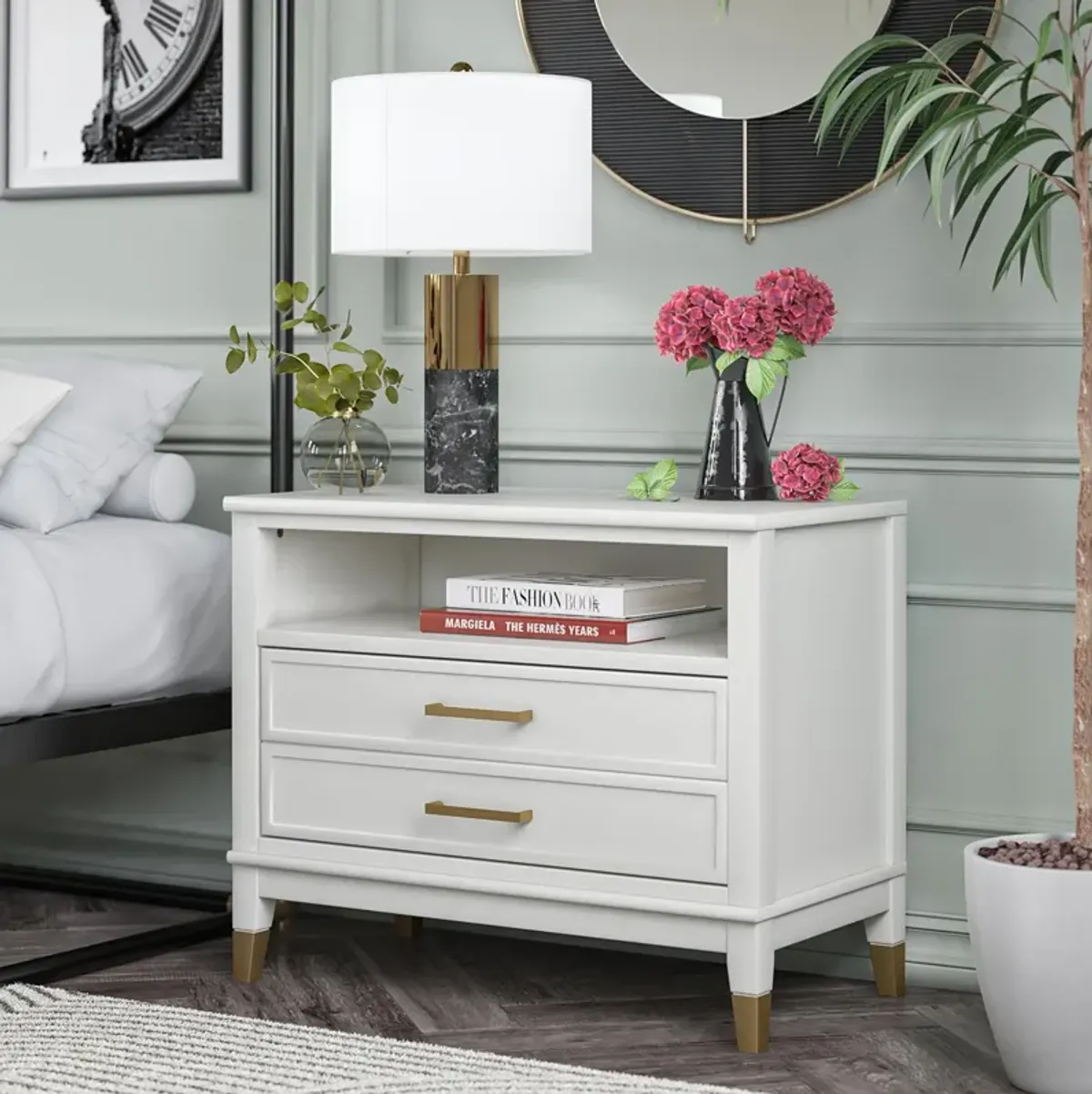 CosmoLiving by Cosmopolitan Westerleigh Wide Nightstand