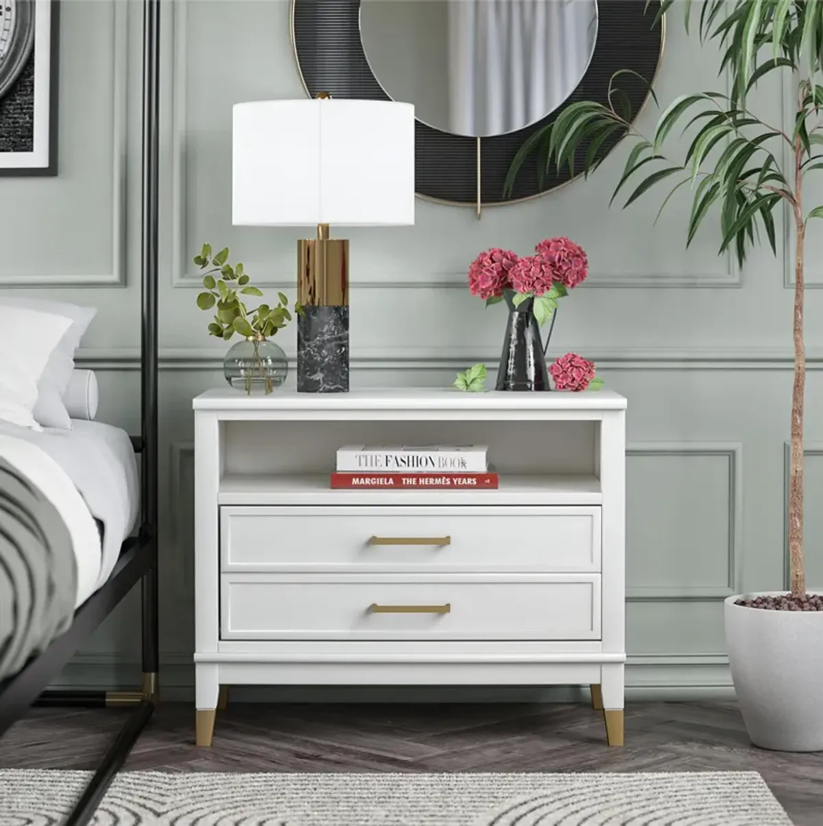 CosmoLiving by Cosmopolitan Westerleigh Wide Nightstand