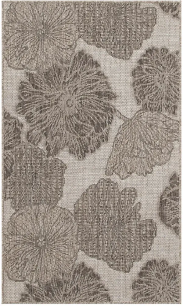 Garden Oasis GOA04 Natural 3' x 5' Rug