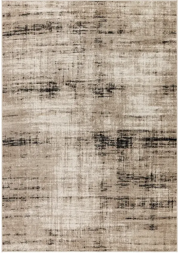 Washable Decor WSD08 Ivory/Mocha 9' x 12' Rug