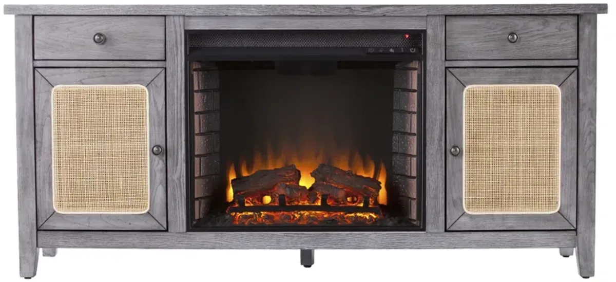 Raegan  Fireplace  Console