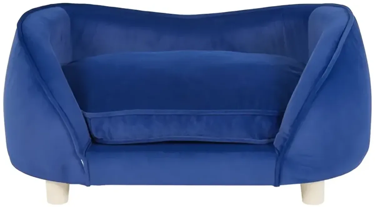 Dog Couch Bed for Small Dogs and Cats, Soft Upholstered Pet Sofa