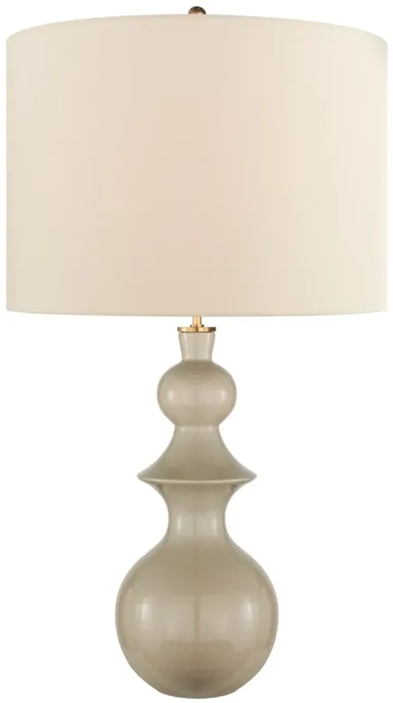 Saxon Large Table Lamp in Grey