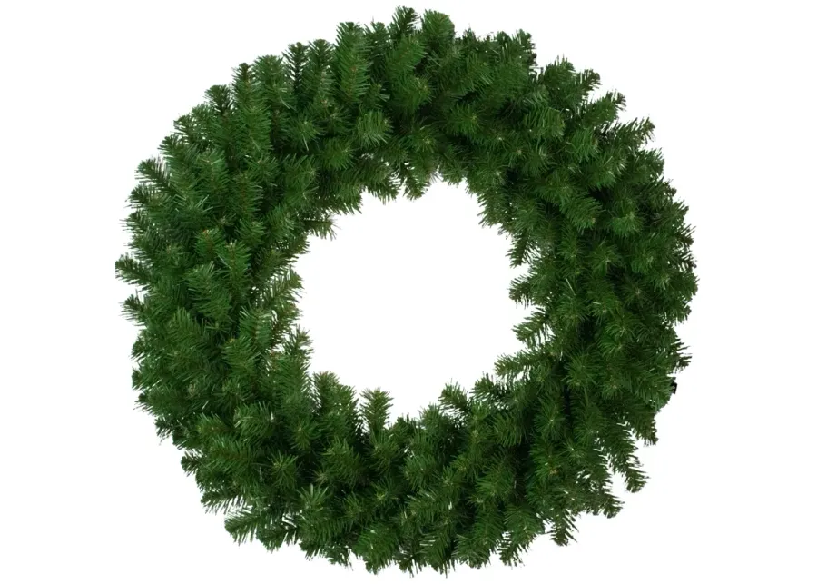 Deluxe Dorchester Pine Artificial Christmas Wreath  30-Inch  Unlit