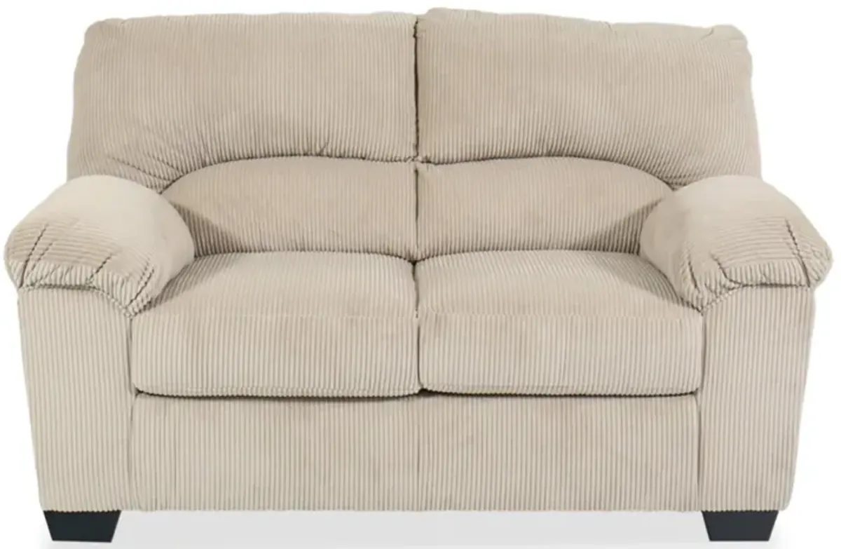 Simplejoy Sand Loveseat